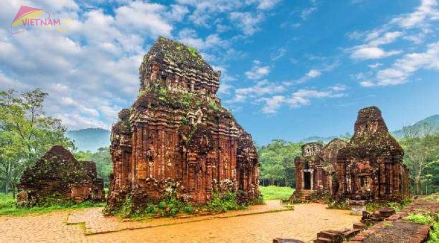 Temples In My Son Sanctuary - Vietnam Vacation Travel