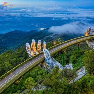 Golden Bridge Ba Na Hills - Vietnam Vacation Travel
