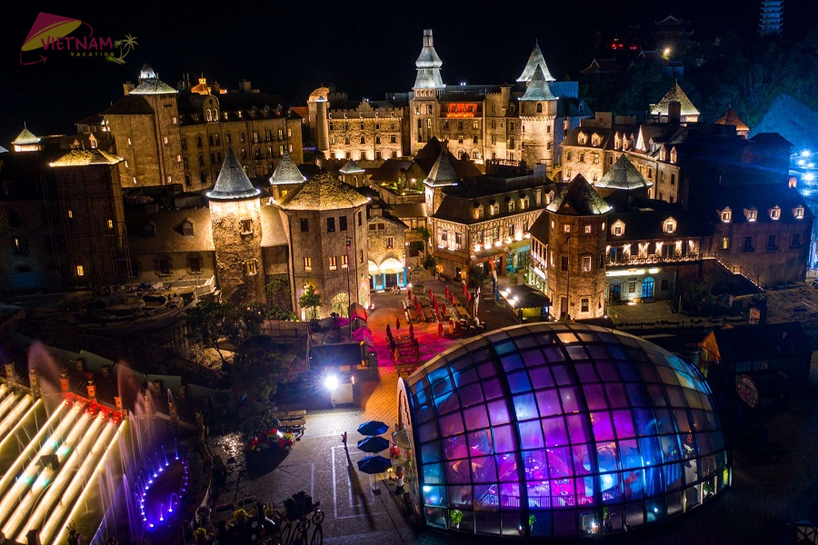 Ba Na By Night - Vietnam Vacation Travel