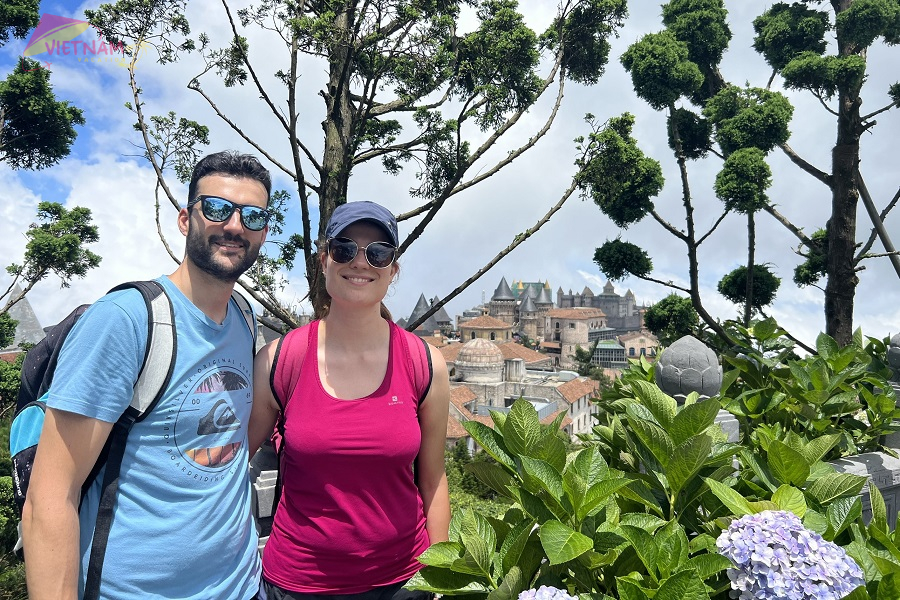 Visitors to Ba Na Hills - Vietnam Vacation Travel
