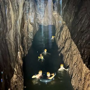 Underground Rivers Swimming - Vietnam Vacation Travel