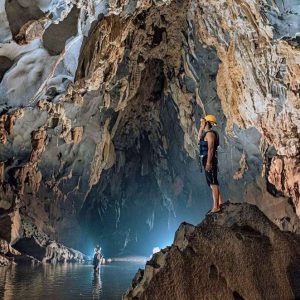Phong Nha Cave-Dark Cave Tour-Vietnam Vacation Travel