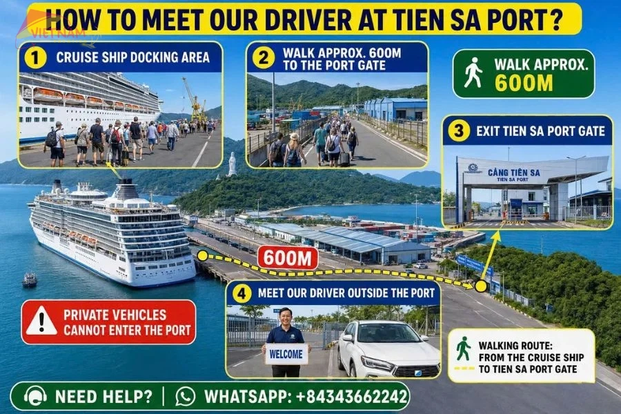 Tien Sa Port to Hoi An Tour - Vietnam Vacation Travel