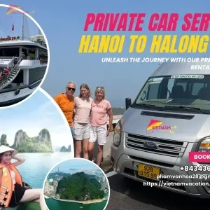 Hanoi to Halong Bay Private Car - Vietnam Vacation Travel