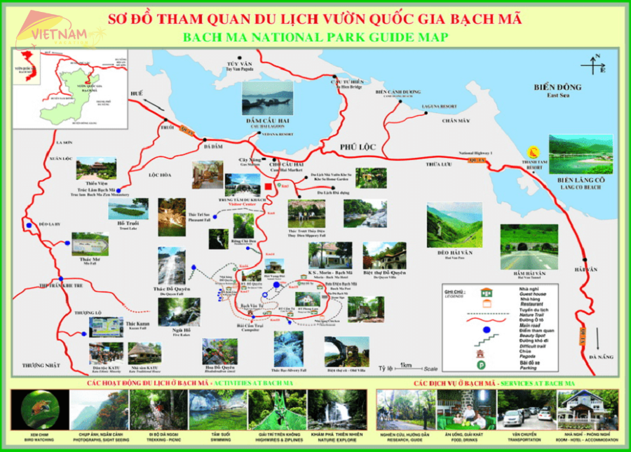 Five Lakes Trail - Bach Ma National Park - Vietnam Vacation Travel