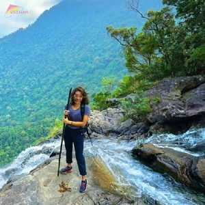 Top of Do Quyen Waterfall - Vietnam Vacation Travel