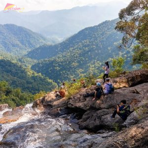 Do Quyen Waterfall in Bach Ma National Park Tour - Vietnam Vacation Travel